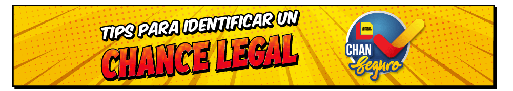 Como identificar un chance legal