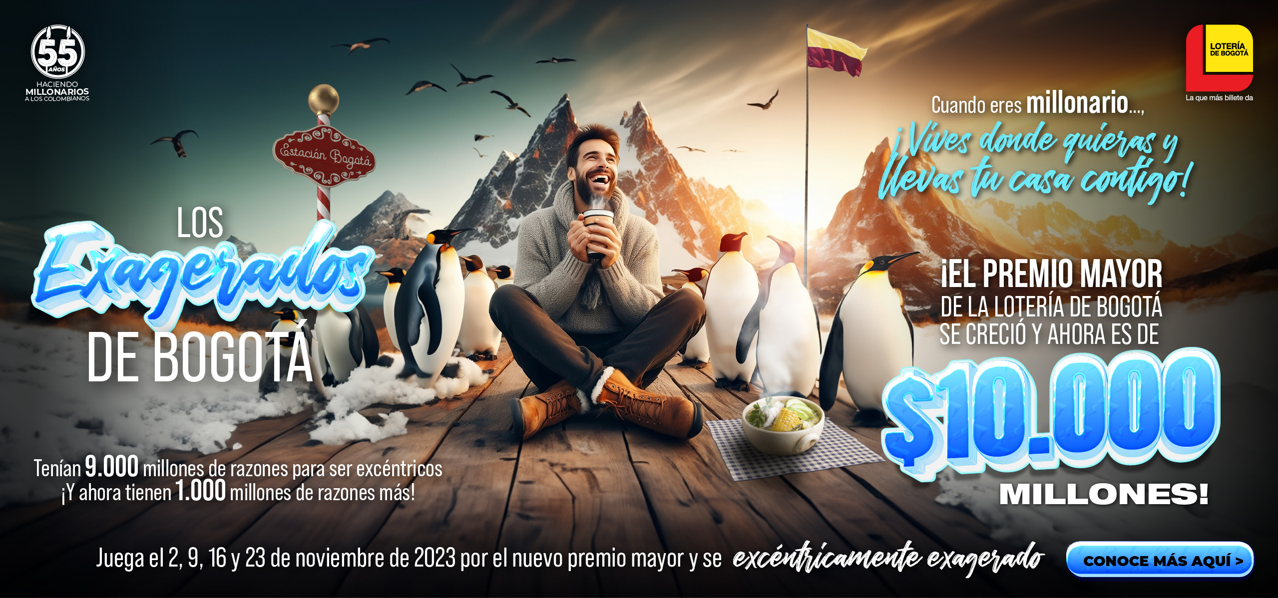 $10.000 MILLONES PREMIO MAYOR DE LA LOTERÍA DE BOGOTÁ