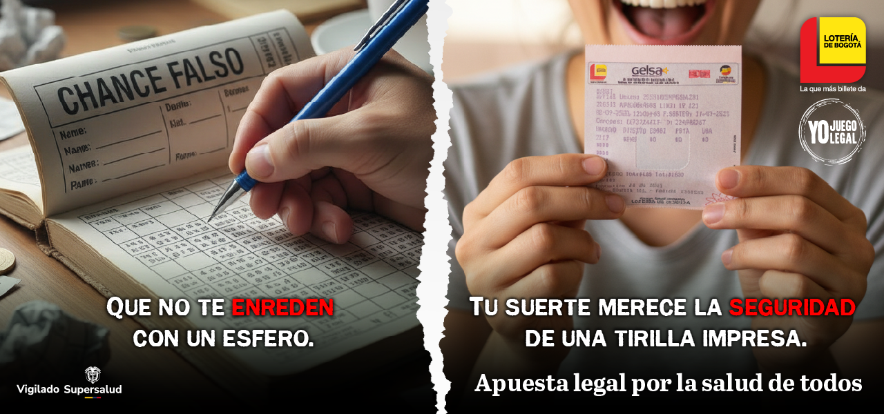Proteja su premio: juegue chance legal y seguro en Bogotá