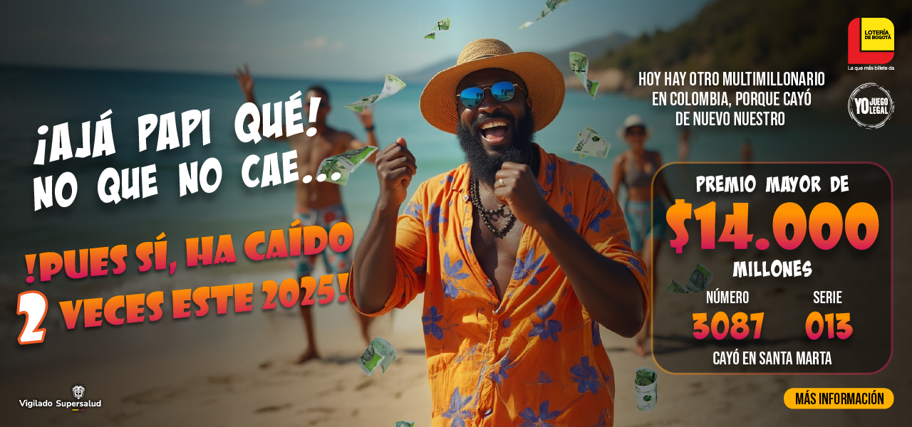 Caída premio mayor Sorteo 2788