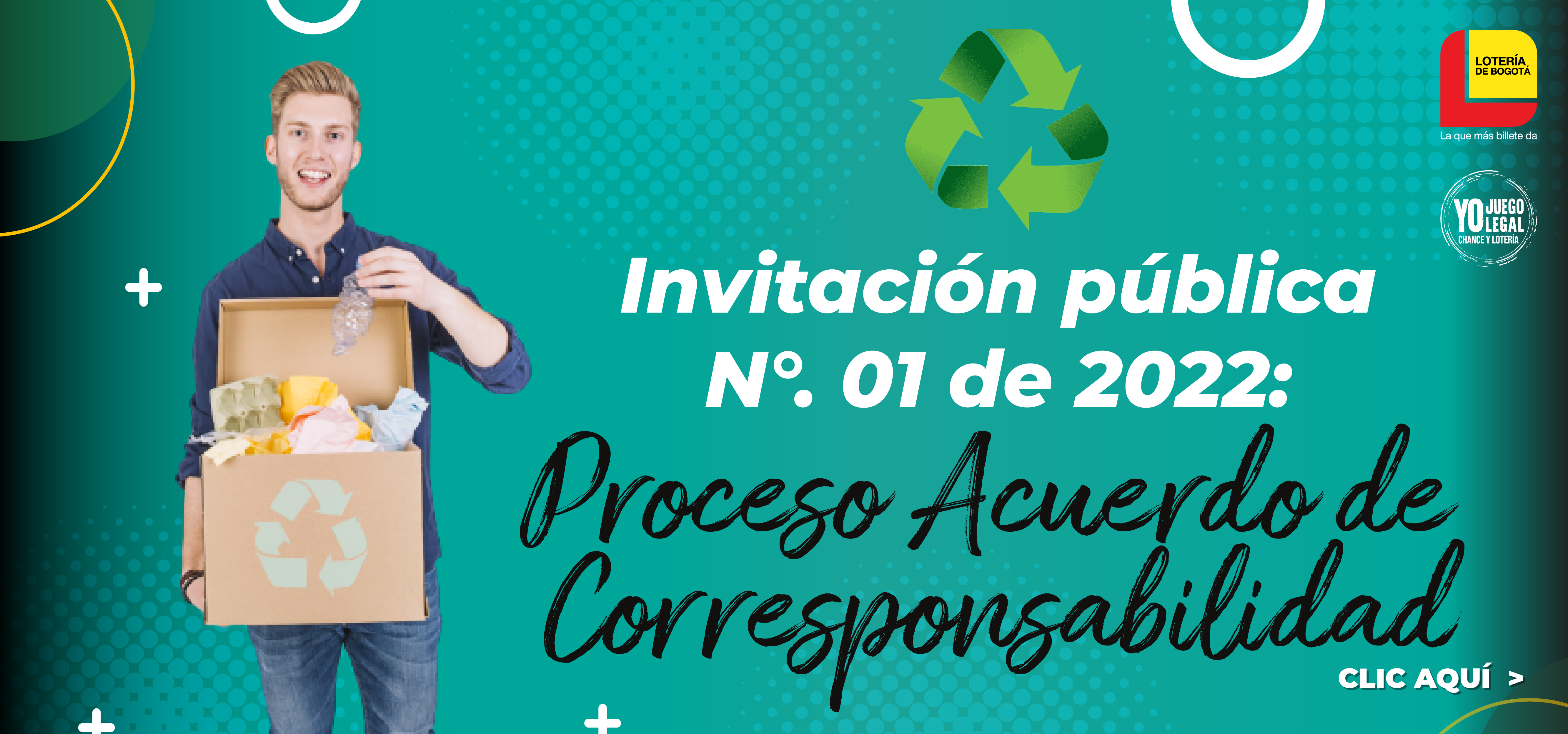 Contrataciones -Invitacion Publica numero 1 de 2022: proceso de acuerdo de corresponsabilidad