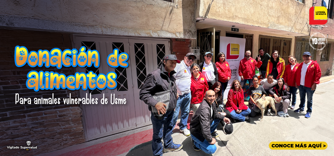 Lotería de Bogotá, con sentido social