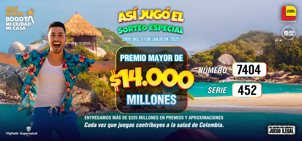 Resultados Sorteo 2805