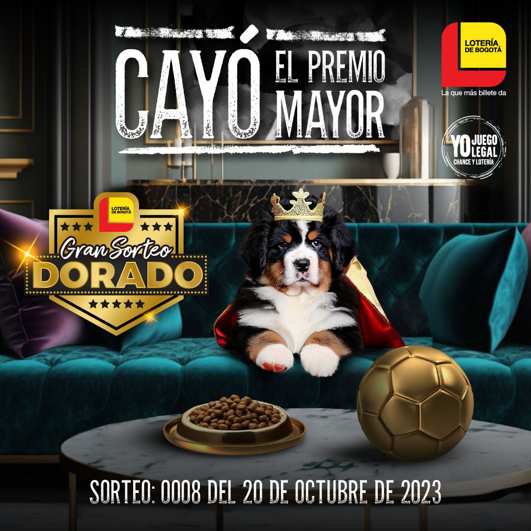 CAYÓ EL PREMIO MAYOR DE LA LOTERÍA DE BOGOTÁ