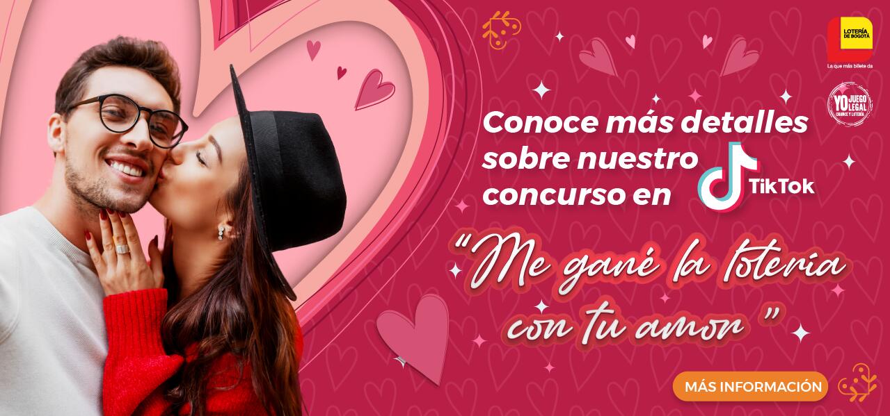 CONCURSO TIK TOK LOTERÍA DE BOGOTÁ