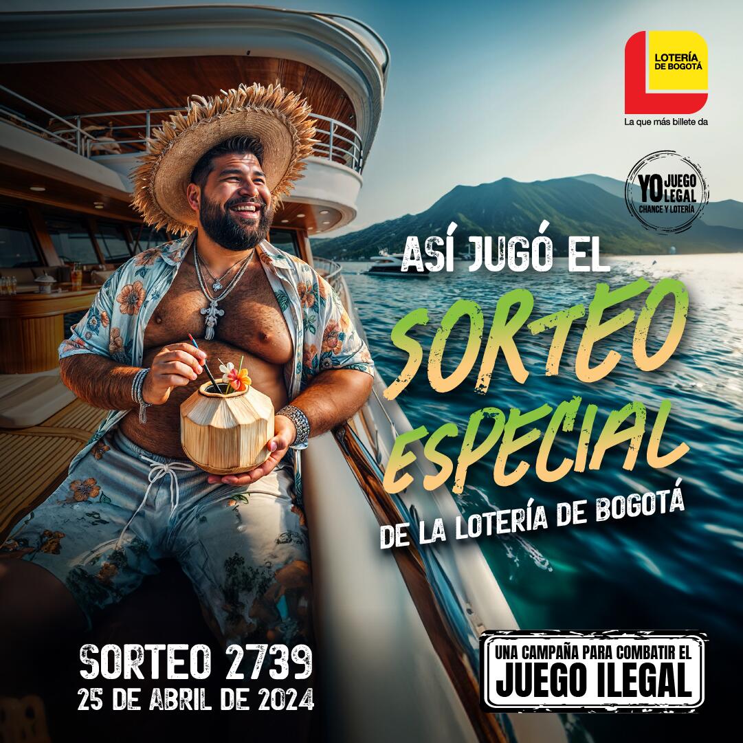 Resultados Sorteo 2739 - 25 de abril 2024