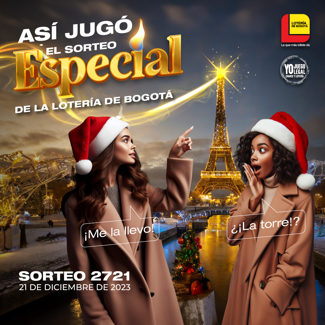 Resultados sorteo 2721 del 21 de diciembre