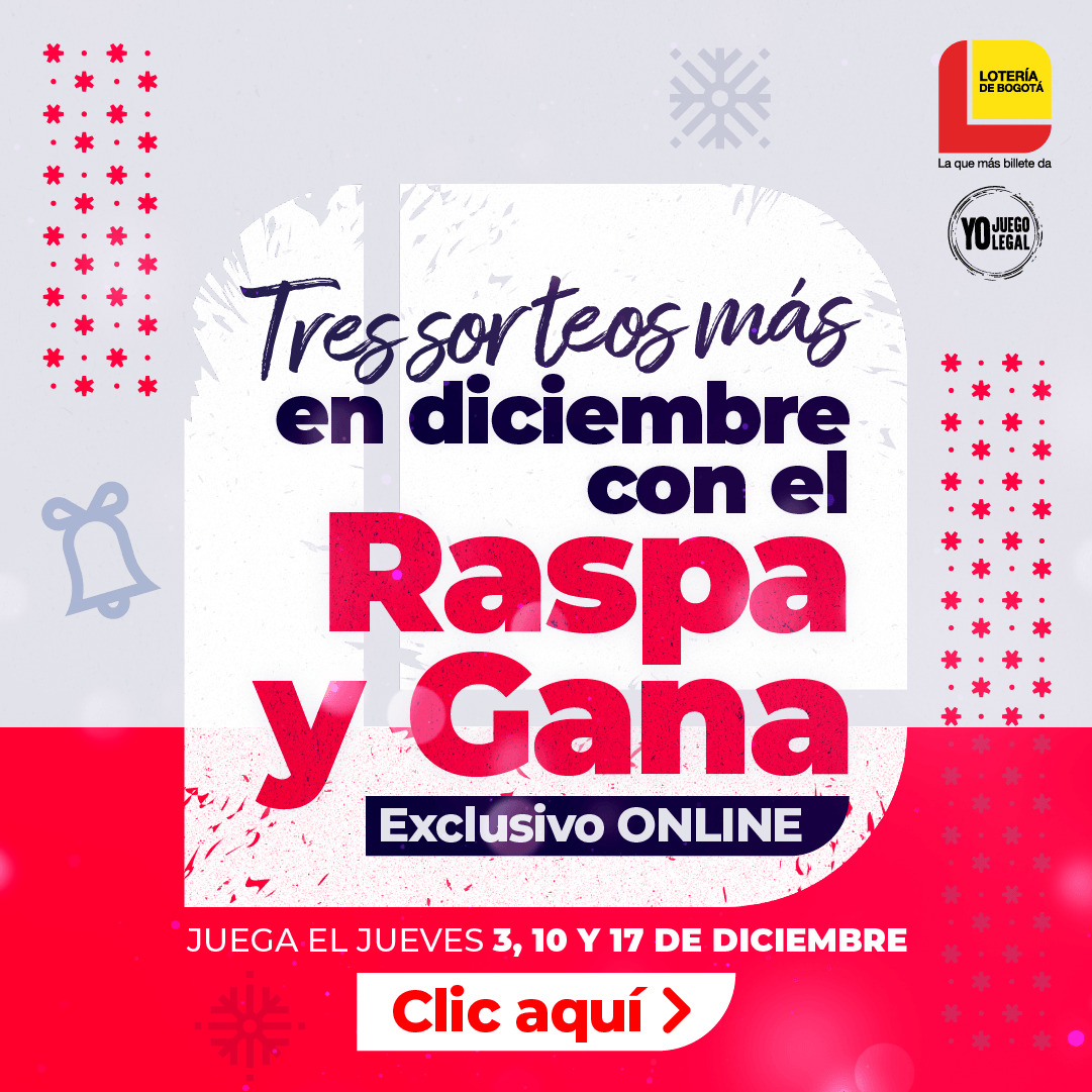 Raspa y gana - Loteria de Bogota