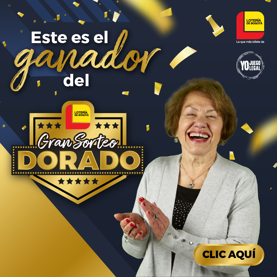 ganador sorteo dorado - loteria de bogota