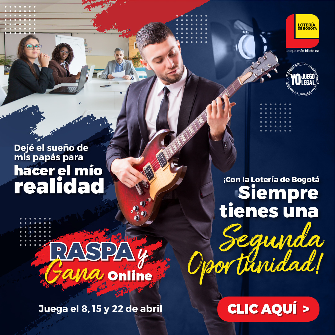 Raspa u gana online 8, 15 y 22 de abril 2021 - loteria de bogota