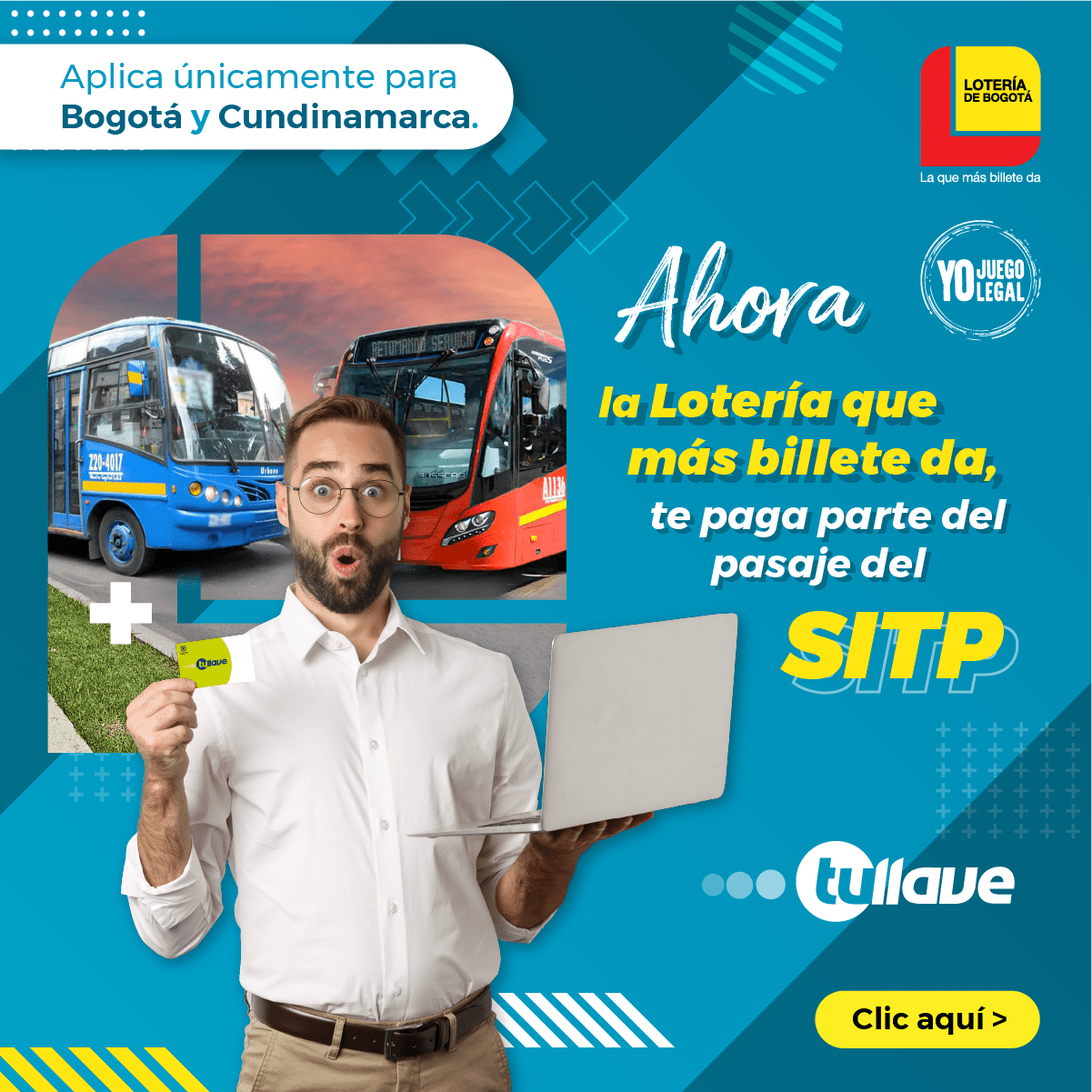 SITP Tu llave - loteria de bogota
