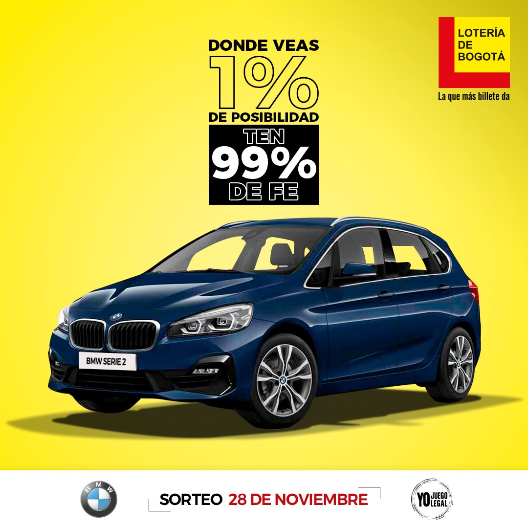 Ganate un BMW - Sorteo 28 de noviembre de 2019