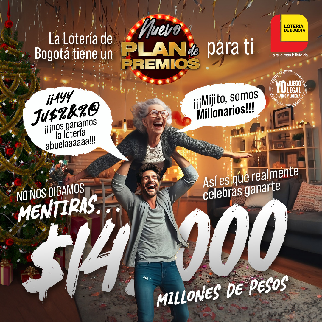 AUMENTÓ EL PREMEIO MAYOR DE LA LOTERÍA DE BOGOTÁ