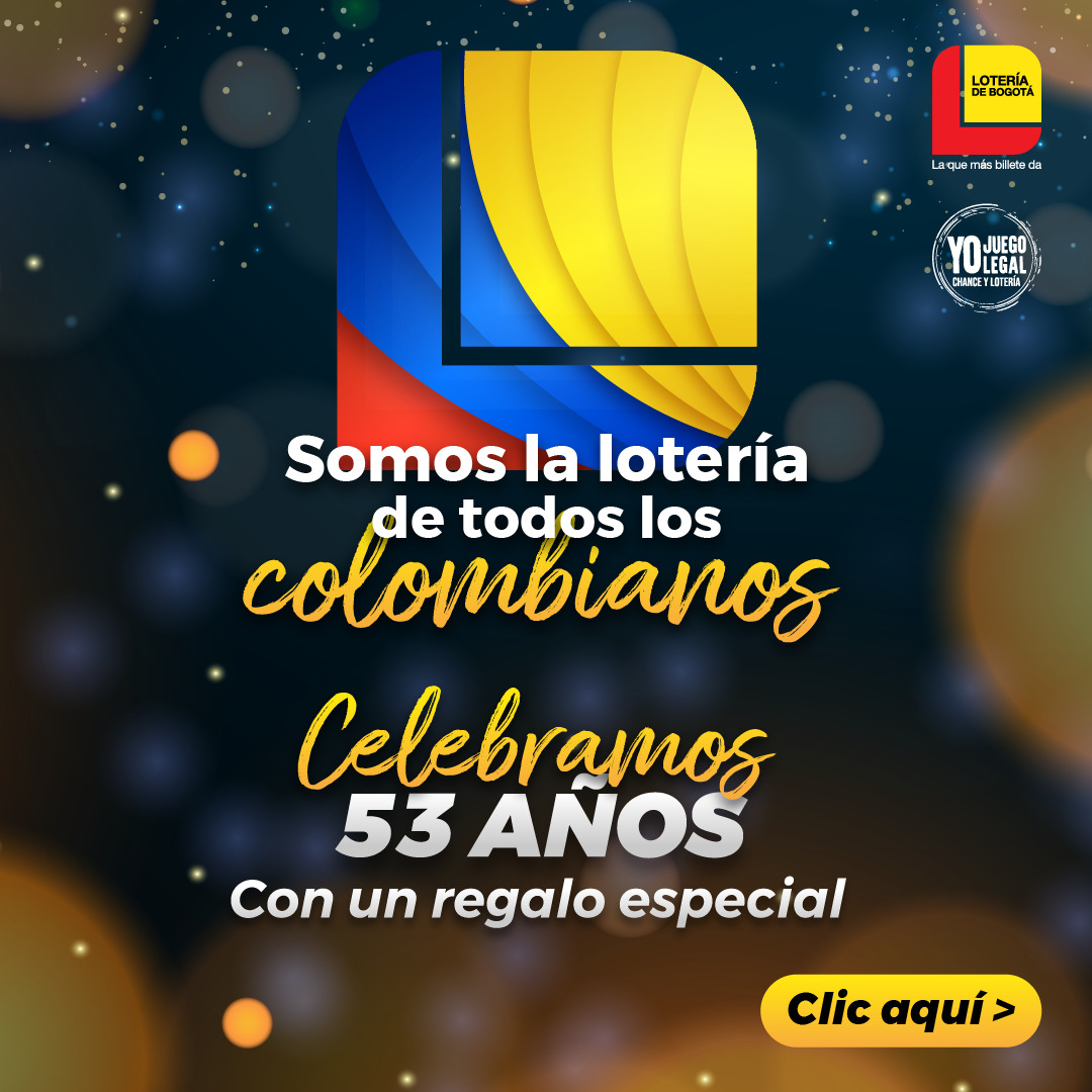 Celebración 53 años de la lotería de bogotá