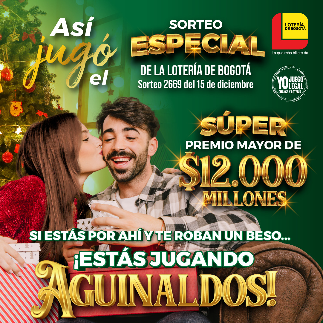 Resultados sorteo del 15 de diciembre.