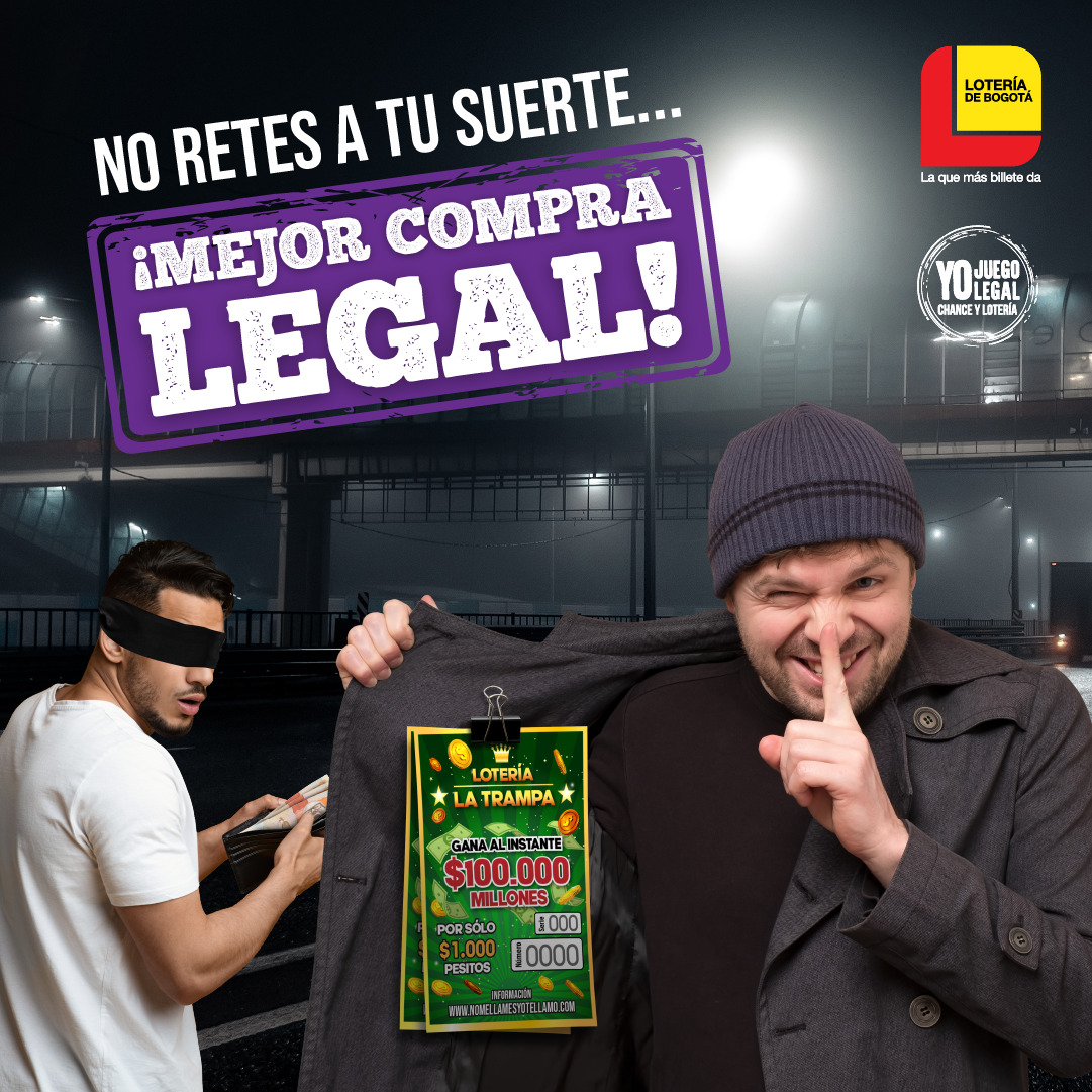 No retes a tu suerte...¡Mejor compra legal!