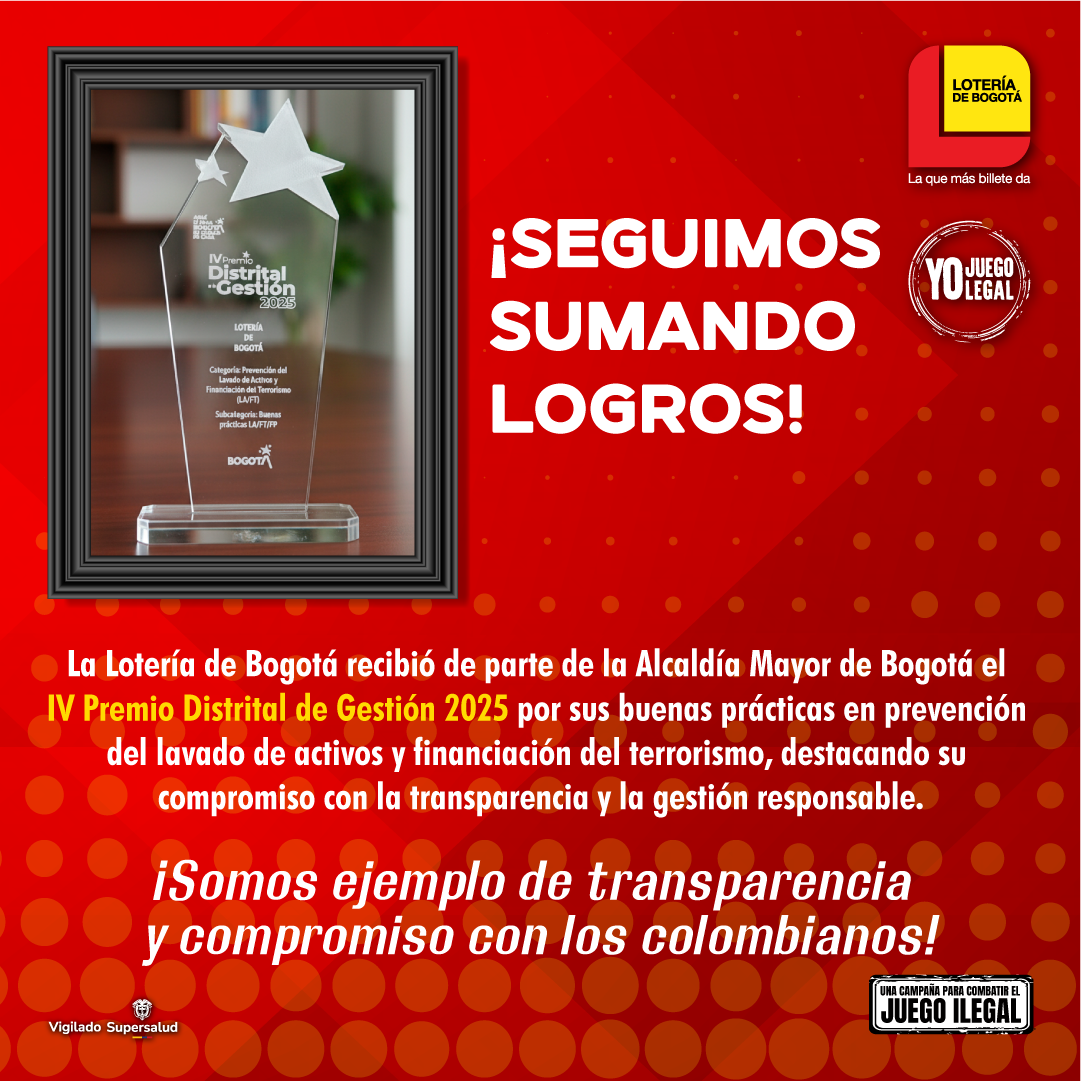 Reconocimiento a la gestión 2025