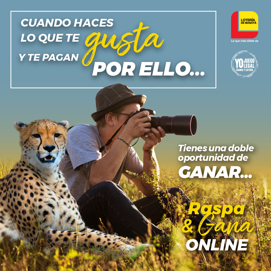 EMOCIÓNATE CON EL REGRESO DEL RASPA Y GANA ONLINE DE LA LOTERÍA DE BOGOTÁ