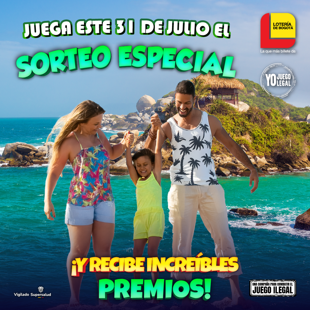 Sorteo especial 31 de julio