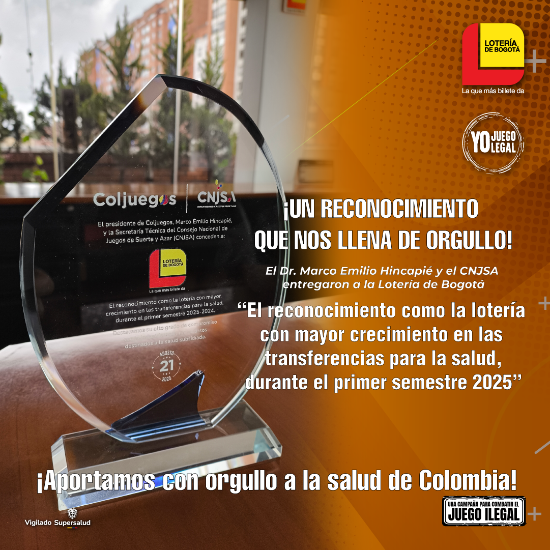Lotería de Bogotá: Líder en crecimiento y aporte a la salud en Colombia