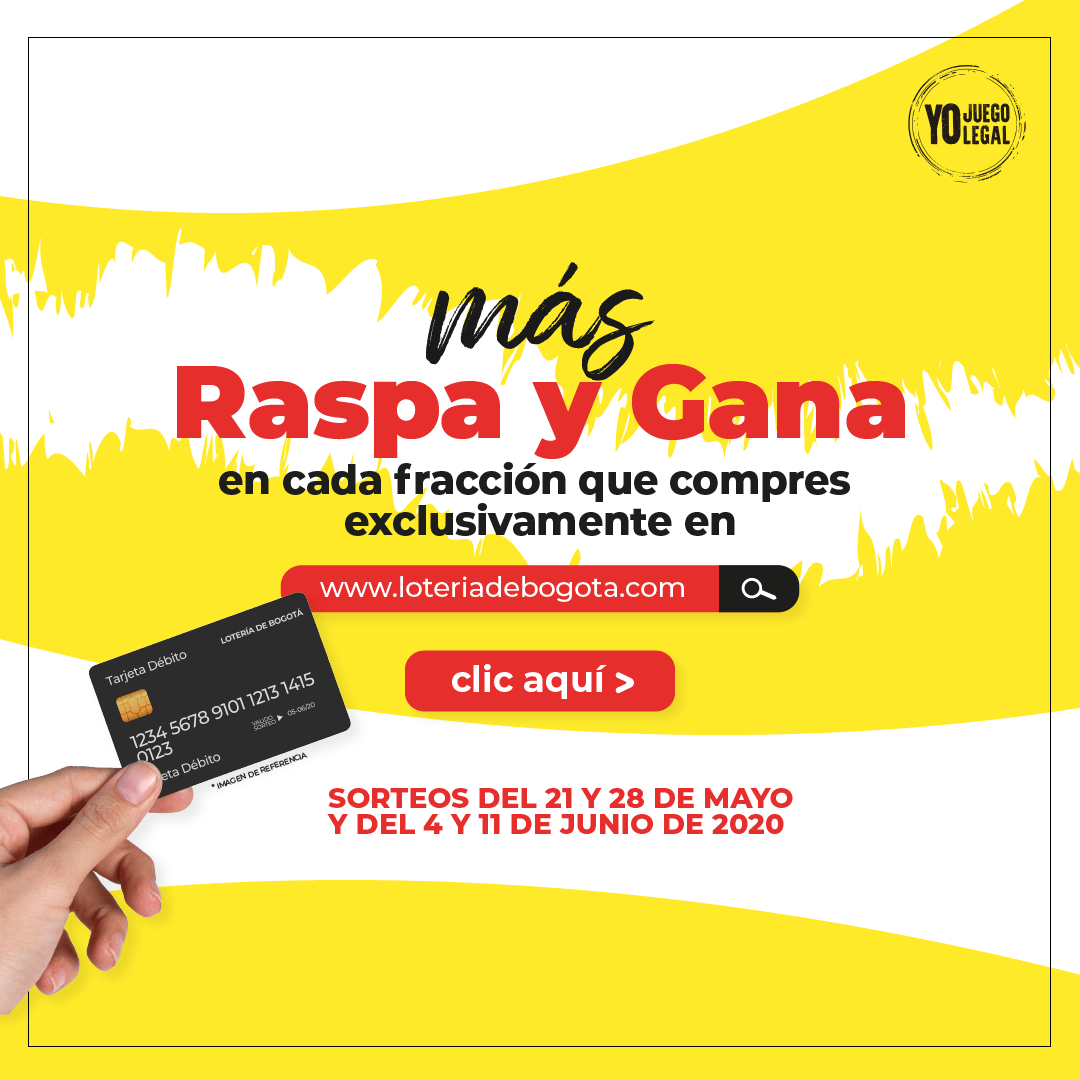 Raspa y gana - Loteria de Bogota