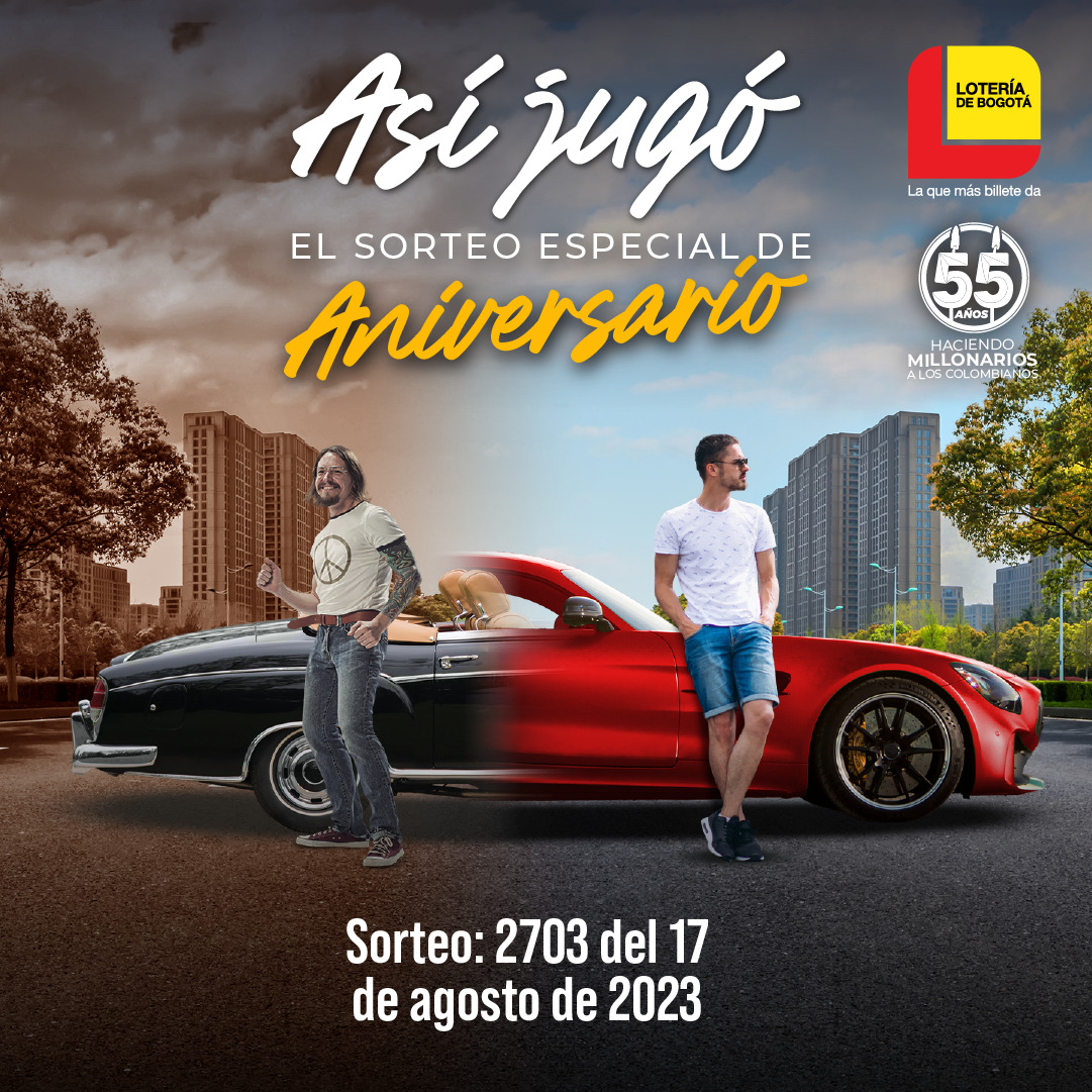 Resultados Lotería de Bogotá del 17 de agosto del 2023