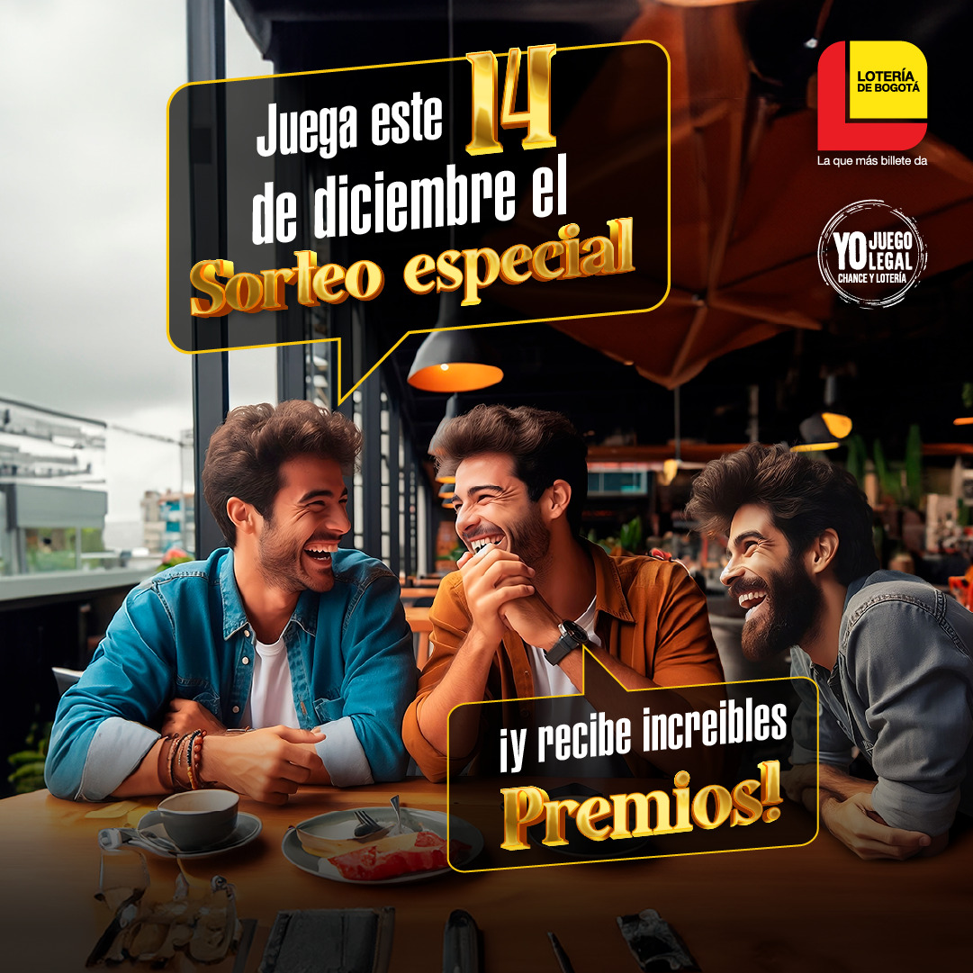 SORTEO ESPECIAL 14 DE DICIEMBRE DE 2023