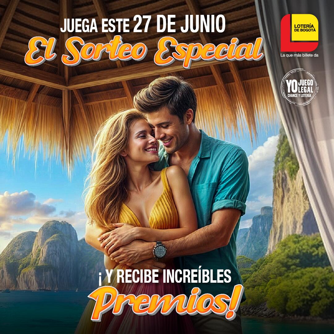 Sorteo Especial Junio 27 - Lotería de Bogotá